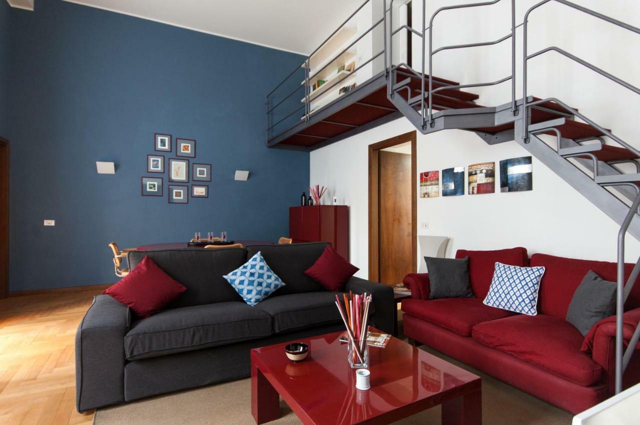 Fancy Blue Duomo Duplex Apartement 밀라노 외부 사진