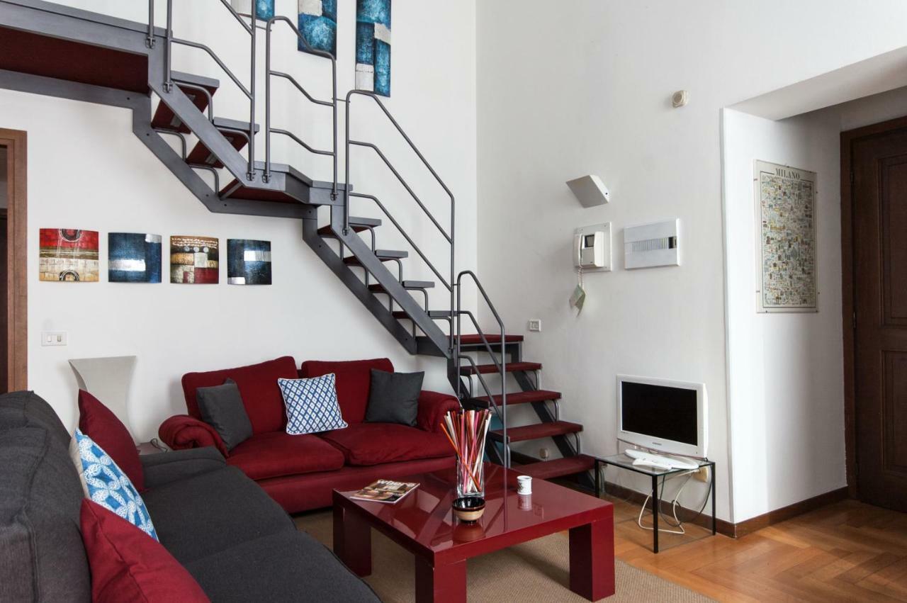 Fancy Blue Duomo Duplex Apartement 밀라노 외부 사진